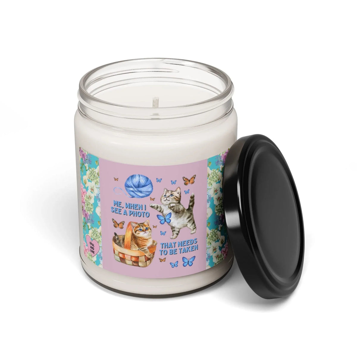 Photographer Cat Mom Candle - BIG FRENCHIES