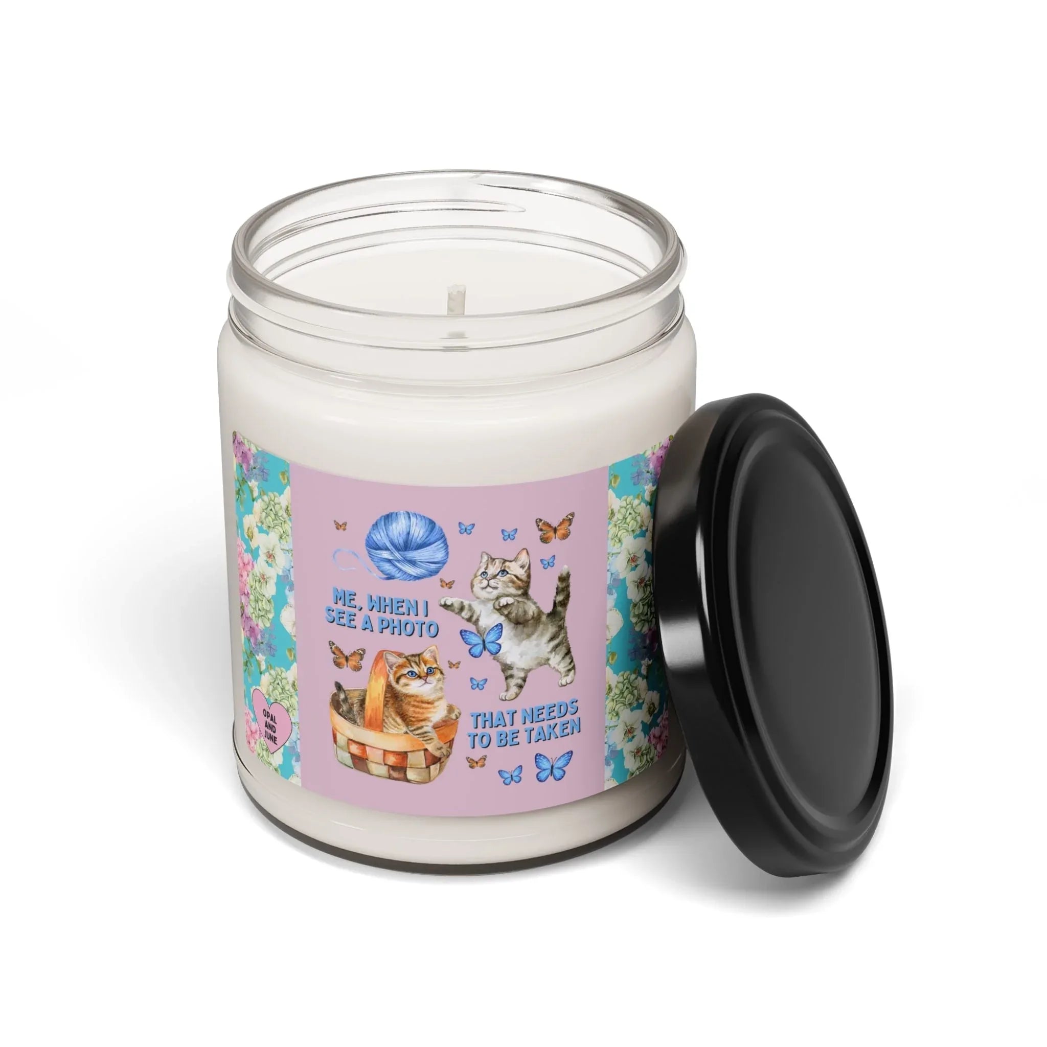 Photographer Cat Mom Candle - BIG FRENCHIES
