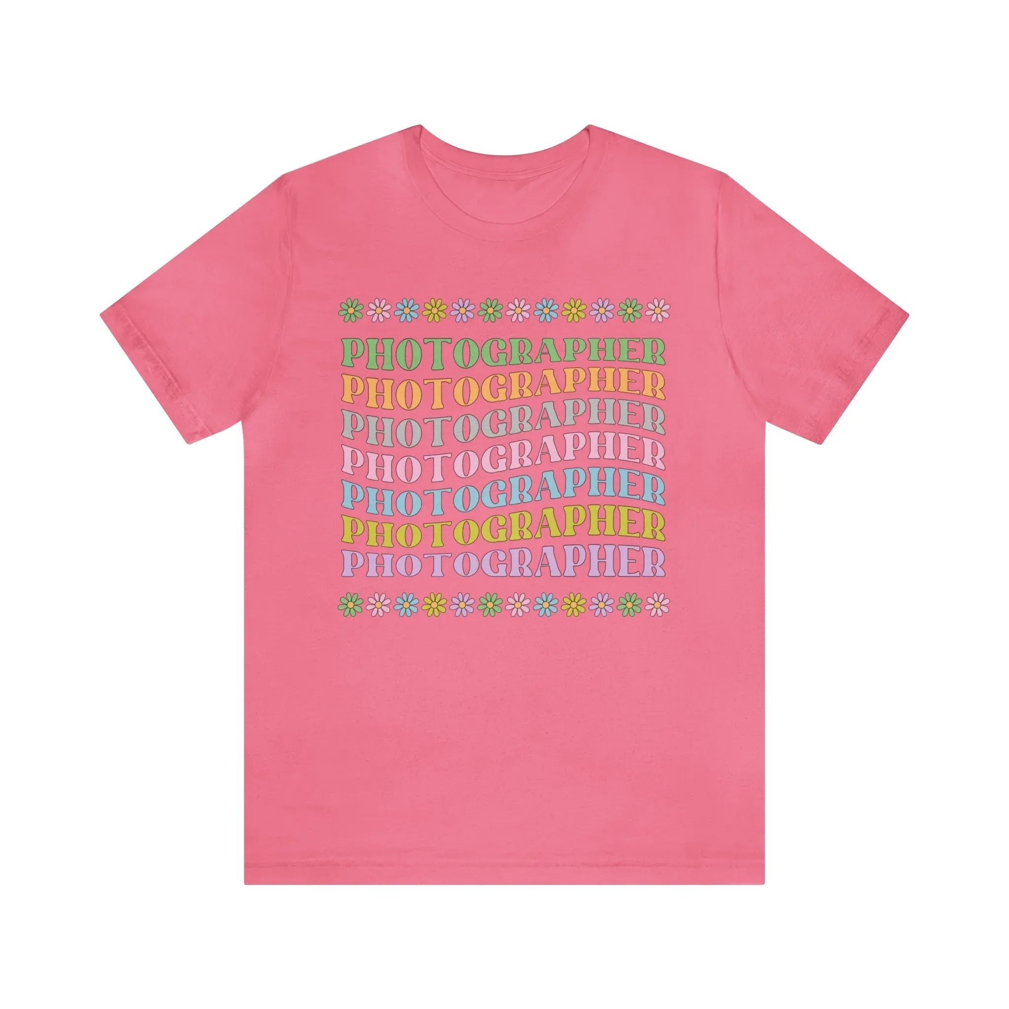 Photographer Tee Shirt for Her: Cute Gift for Wedding Photographer - BIG FRENCHIES