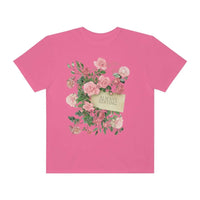 Photographer Tee Shirt with Flowers: Always Editing - BIG FRENCHIES
