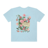 Photographer Tee Shirt with Flowers: Always Editing - BIG FRENCHIES