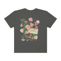 Photographer Tee Shirt with Flowers: Always Editing - BIG FRENCHIES