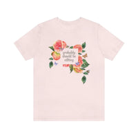 Photographer Tee with Flowers: Probably Should Be Editing - BIG FRENCHIES