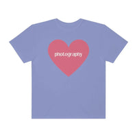 Photography Shirt with Cute Pink Heart - BIG FRENCHIES