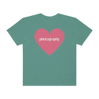 Photography Shirt with Cute Pink Heart - BIG FRENCHIES