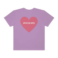 Photography Shirt with Cute Pink Heart - BIG FRENCHIES