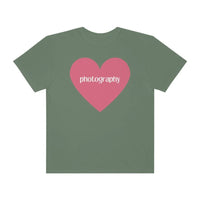 Photography Shirt with Cute Pink Heart - BIG FRENCHIES
