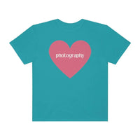 Photography Shirt with Cute Pink Heart - BIG FRENCHIES