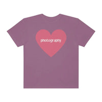 Photography Shirt with Cute Pink Heart - BIG FRENCHIES