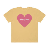 Photography Shirt with Cute Pink Heart - BIG FRENCHIES