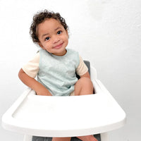 Dino Friends - Sage Bapron SALE **PRESCHOOL SIZE ONLY** - BIG FRENCHIES