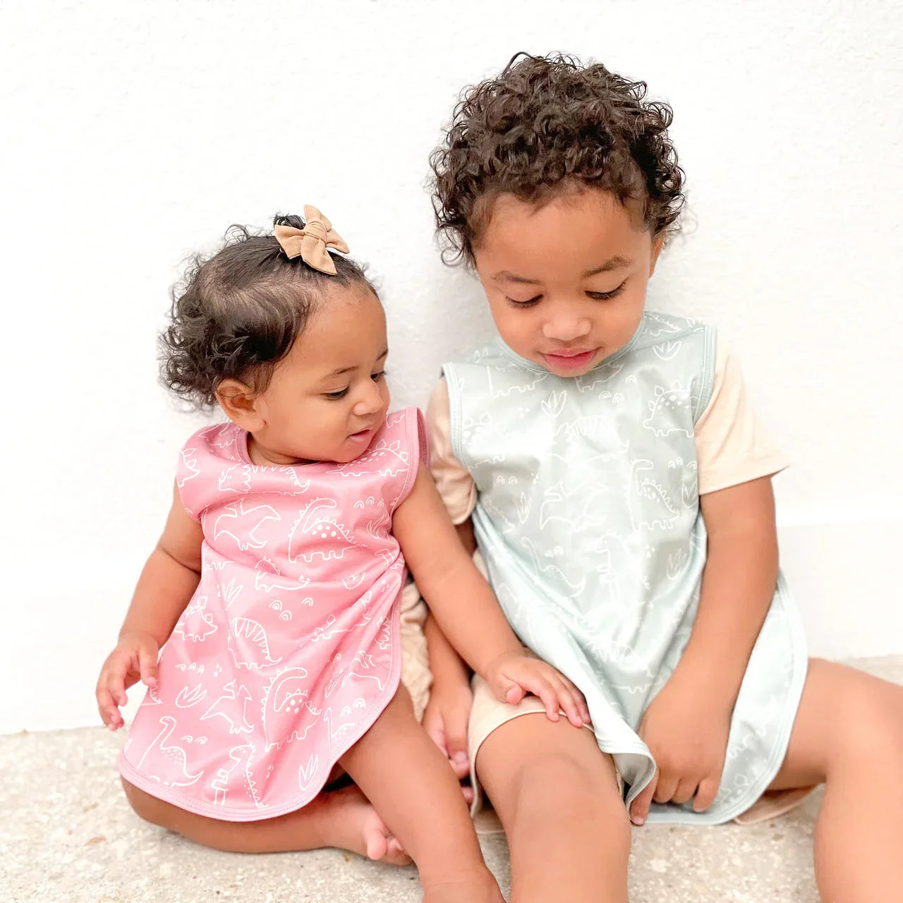 Dino Friends - Blush Bapron - BIG FRENCHIES