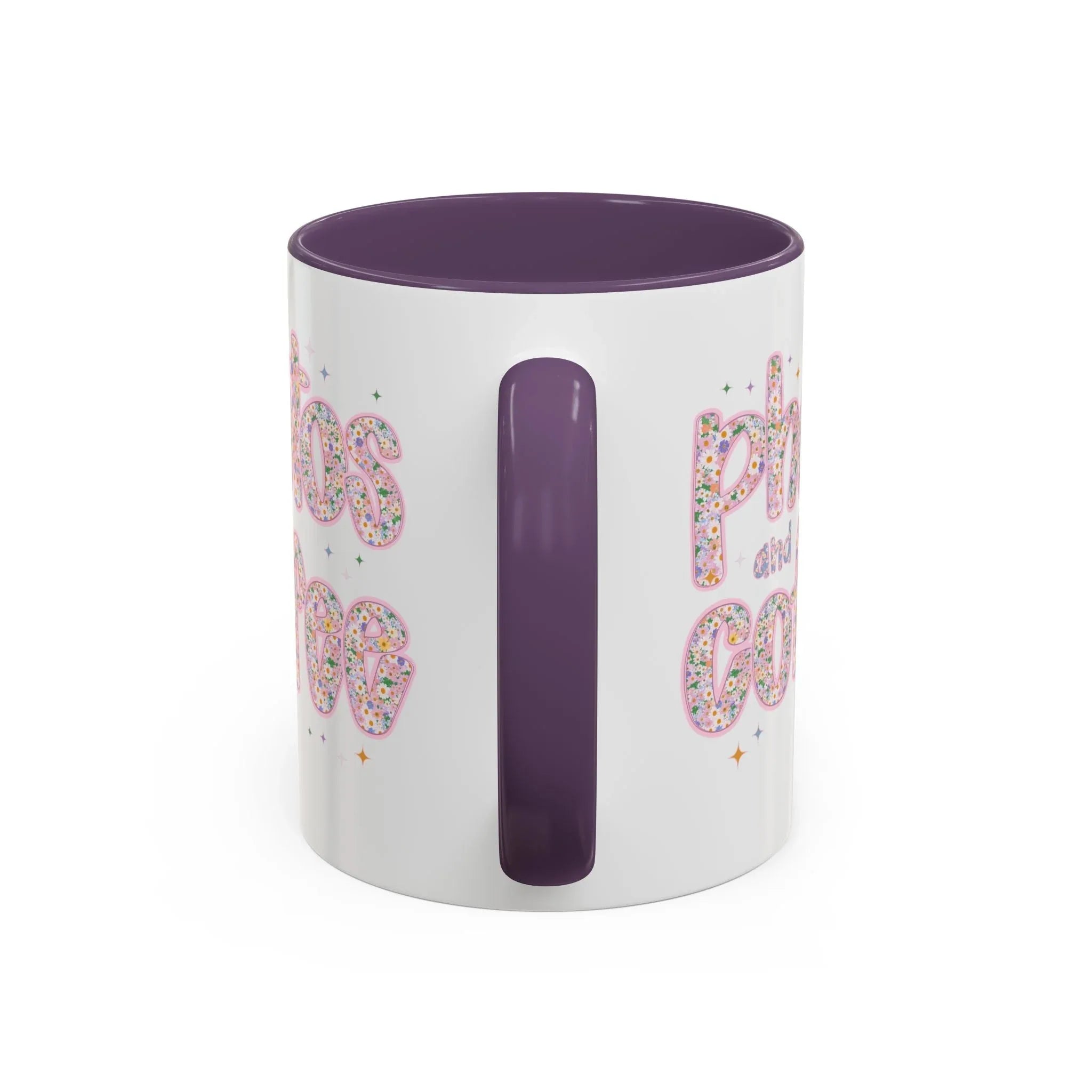Photos and Coffee 11 Oz Mug: Cute Photographer Gift - BIG FRENCHIES