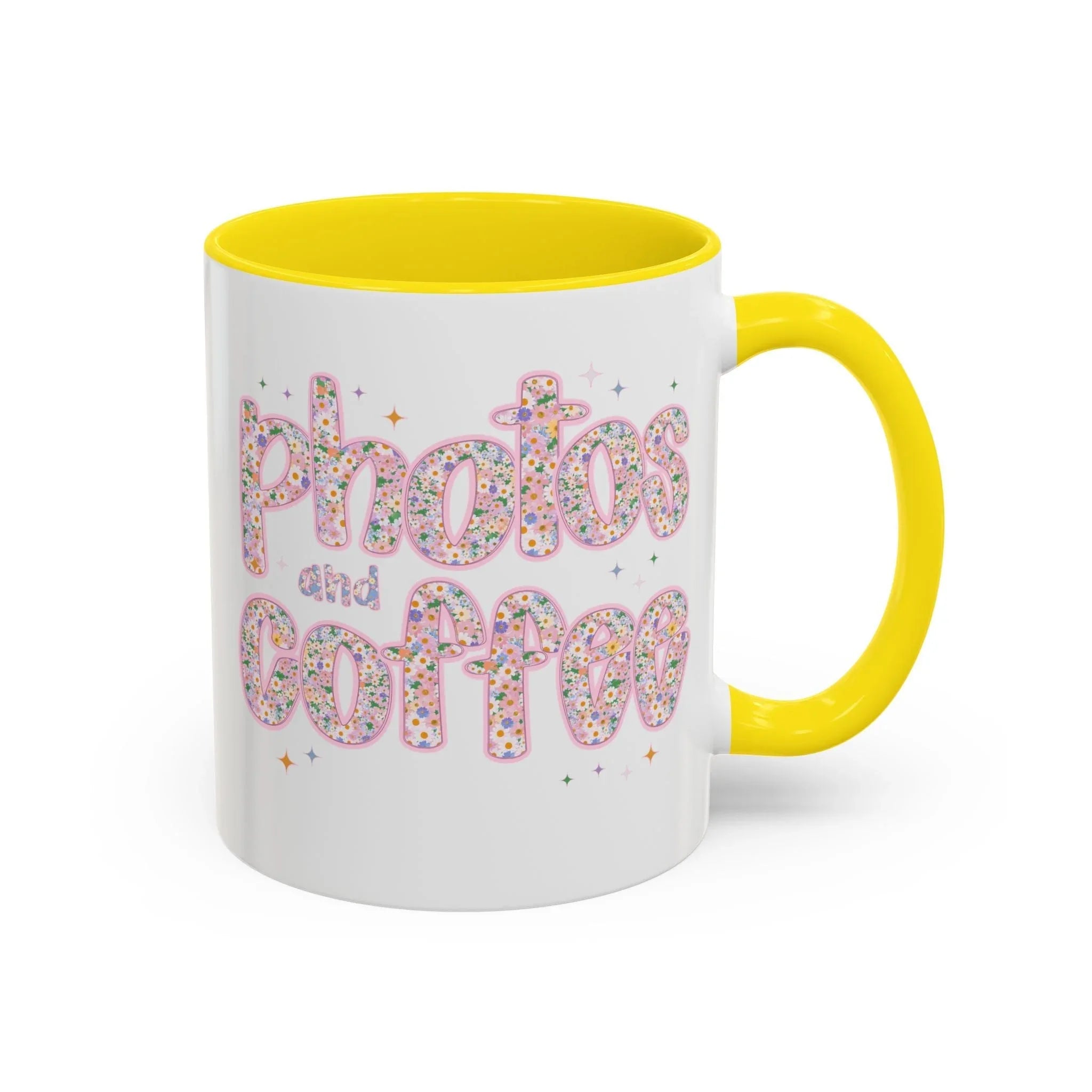 Photos and Coffee 11 Oz Mug: Cute Photographer Gift - BIG FRENCHIES