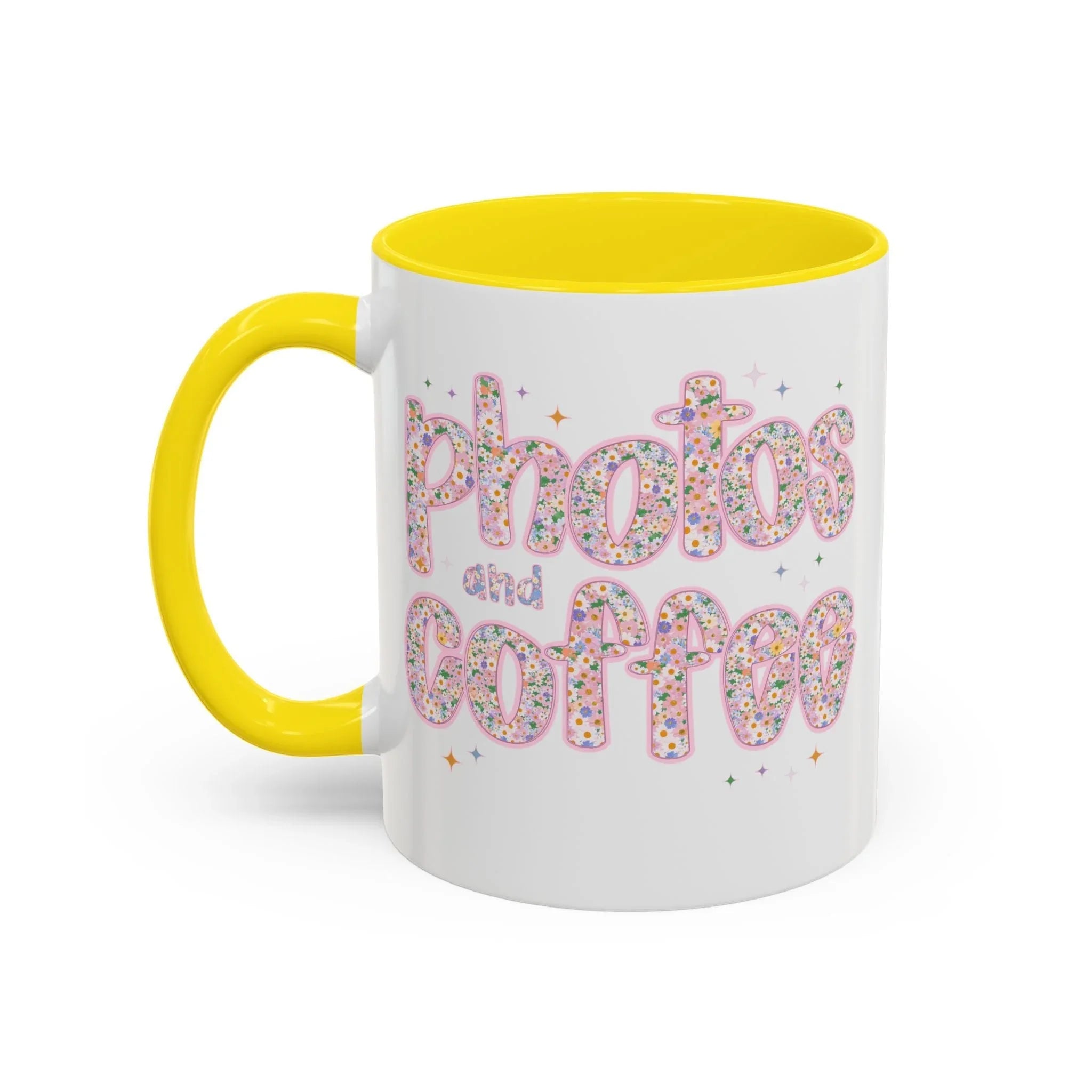 Photos and Coffee 11 Oz Mug: Cute Photographer Gift - BIG FRENCHIES