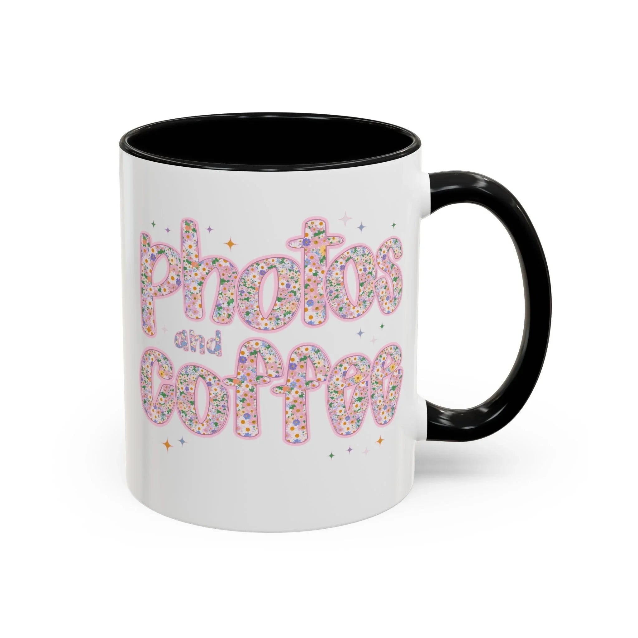 Photos and Coffee 11 Oz Mug: Cute Photographer Gift - BIG FRENCHIES