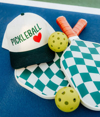 Pickleball - Trucker Hat cream/dark green