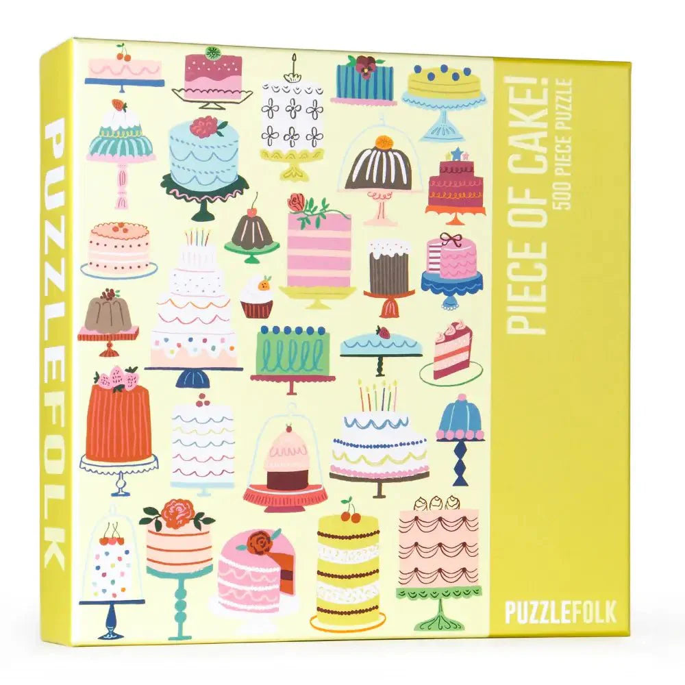 Piece of Cake 500 Piece Jigsaw Puzzle by Puzzlefolk