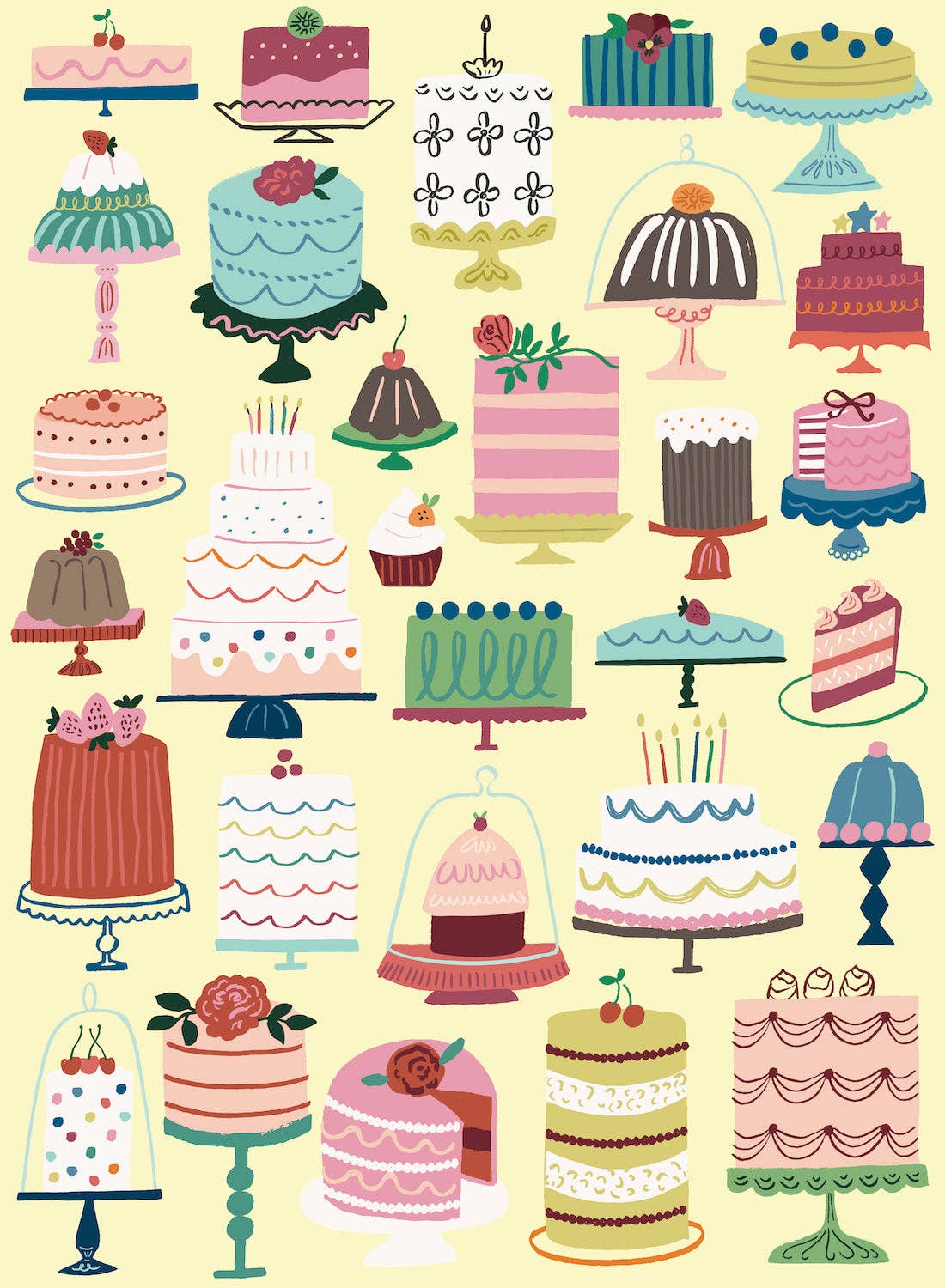 Piece of Cake 500 Piece Jigsaw Puzzle by Puzzlefolk