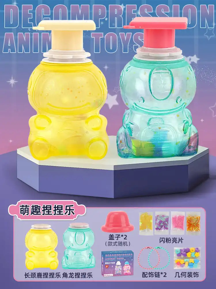 MEACAOFG Pinch-Flip Children's toys girls puzzle 3 to 6 years old girl birthday gift princess child's