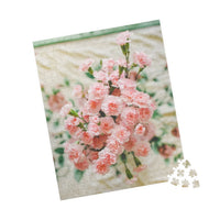 Pink Carnation Flower Puzzle - BIG FRENCHIES