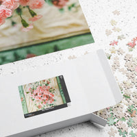 Pink Carnation Flower Puzzle - BIG FRENCHIES