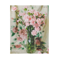 Pink Carnation Flower Puzzle - BIG FRENCHIES