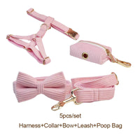 Personalized Pink Corduroy Classic Set