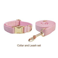 Personalized Pink Corduroy Classic Set