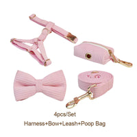 Personalized Pink Corduroy Classic Set