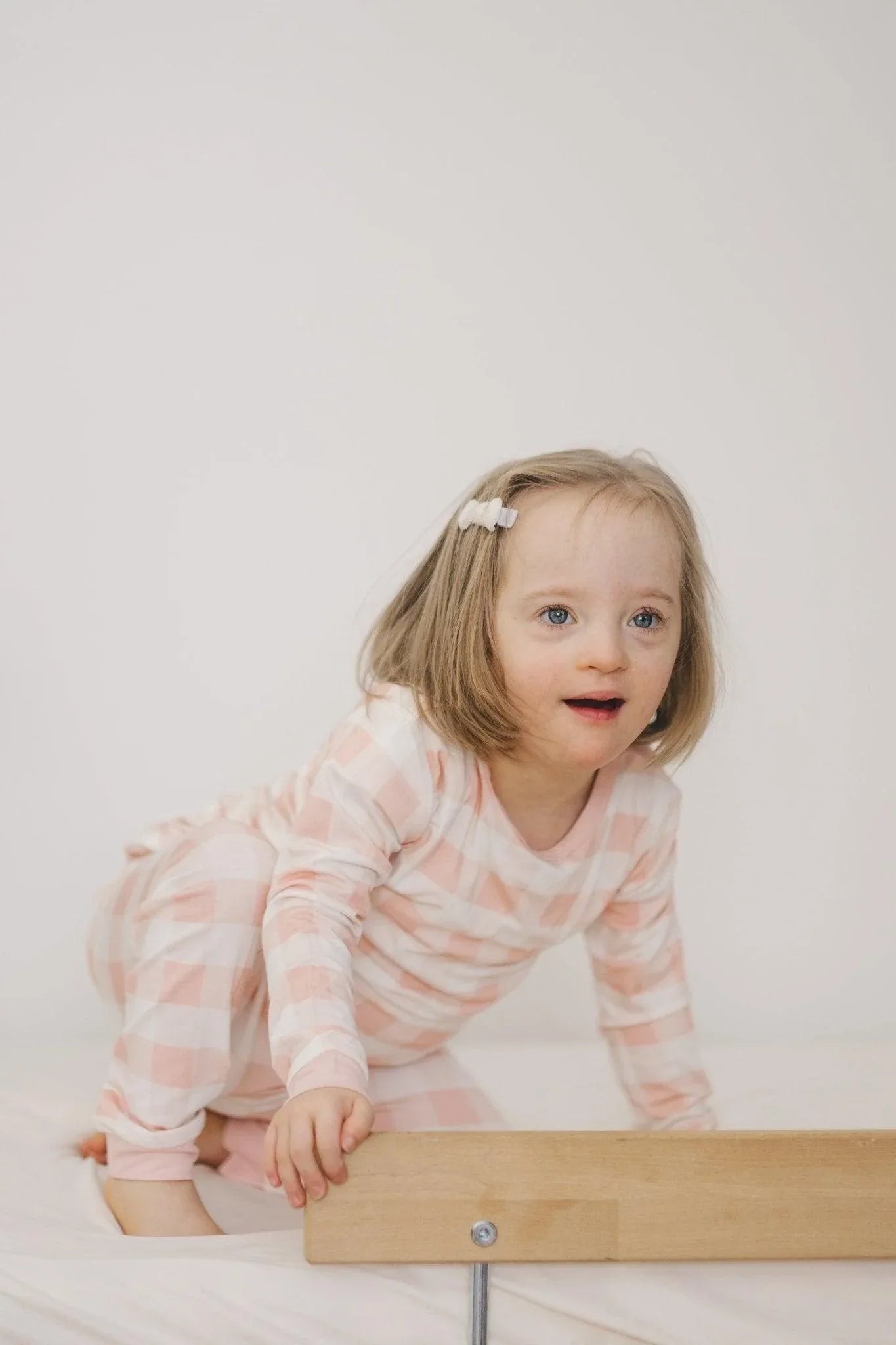 Pink Gingham 2pc Bamboo Pajamas - BIG FRENCHIES