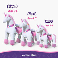 Model U® Unicorn Ride-On Toy Age 7+ – Pink