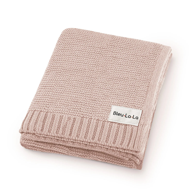 Heritage Knit - 100% Organic Cotton Luxury Knit Baby Swaddle Blanket - BIG FRENCHIES