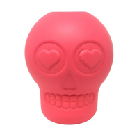 Sugar Skull Dog Chew Toy & Treat Dispenser - USA Made | SodaPup - BIG FRENCHIES