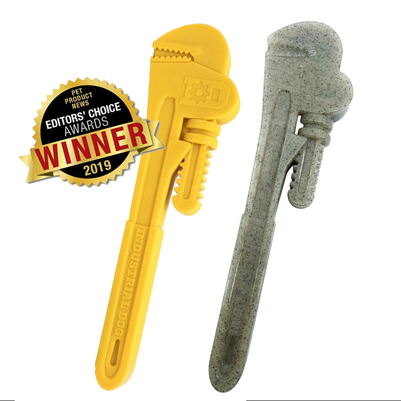 Pipe Wrench Nylon Dog Toy for Aggressive Chewers | USA Made | SodaPup - BIG FRENCHIES