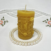 Pirates Pillar Halloween Beeswax Candle
