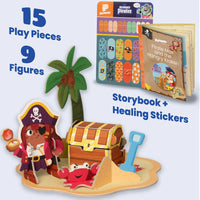 Banana-Rama Pirate Ship: Plucky Pirates Buildable Playset