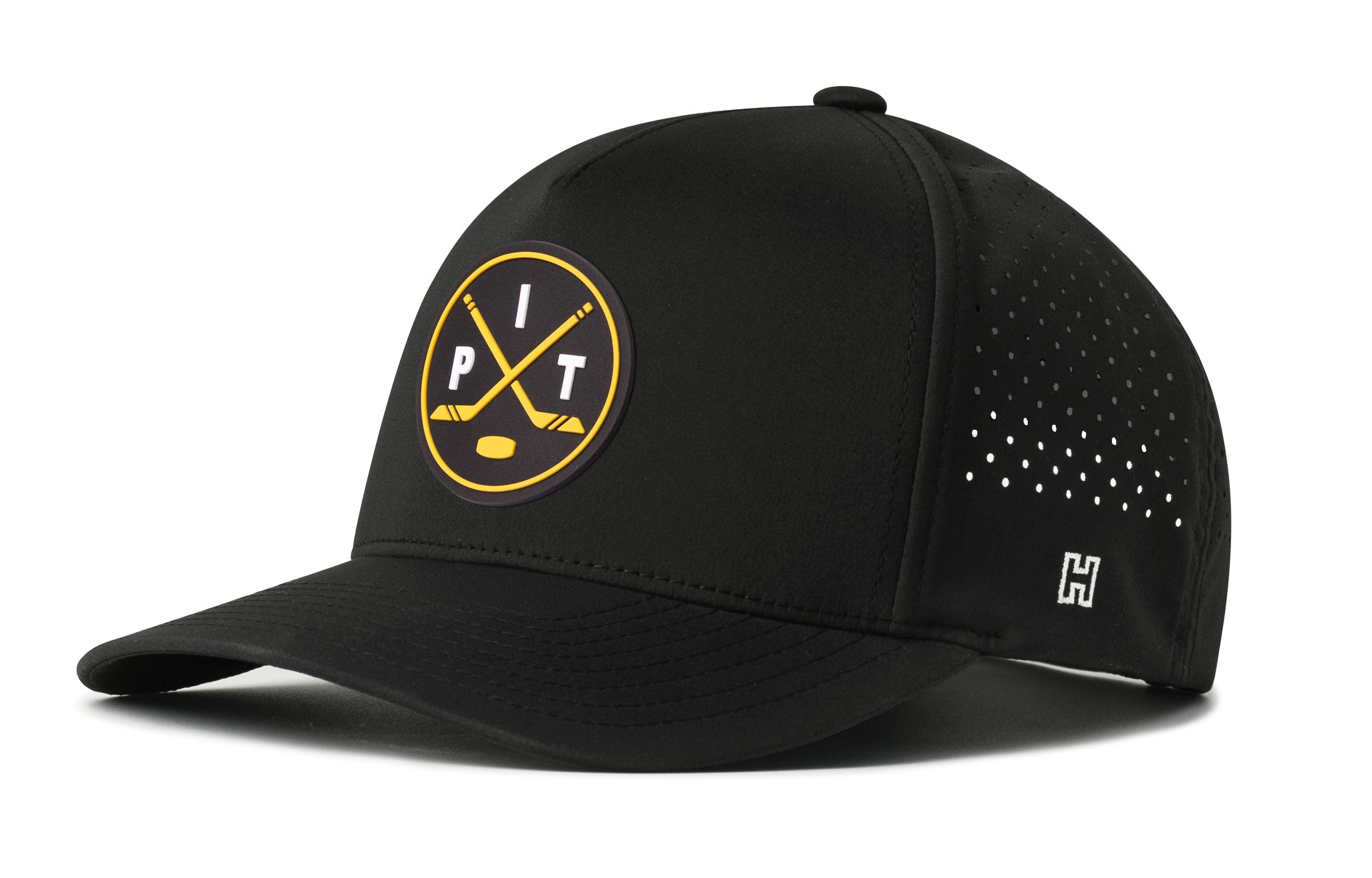 Pittsburgh Hockey Performance 5-Panel Hat  |  PIT X Flexfit Snapback