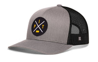 Pittsburgh Trucker Hat  |  Black PIT X Snapback