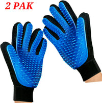 Mr. Peanut's 2 Pak HanD 259 Silicone Pins Pet Grooming Gloves - BIG FRENCHIES