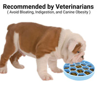 Mr. Peanut's Silicone Slow Feeder Dog Bowl - BIG FRENCHIES