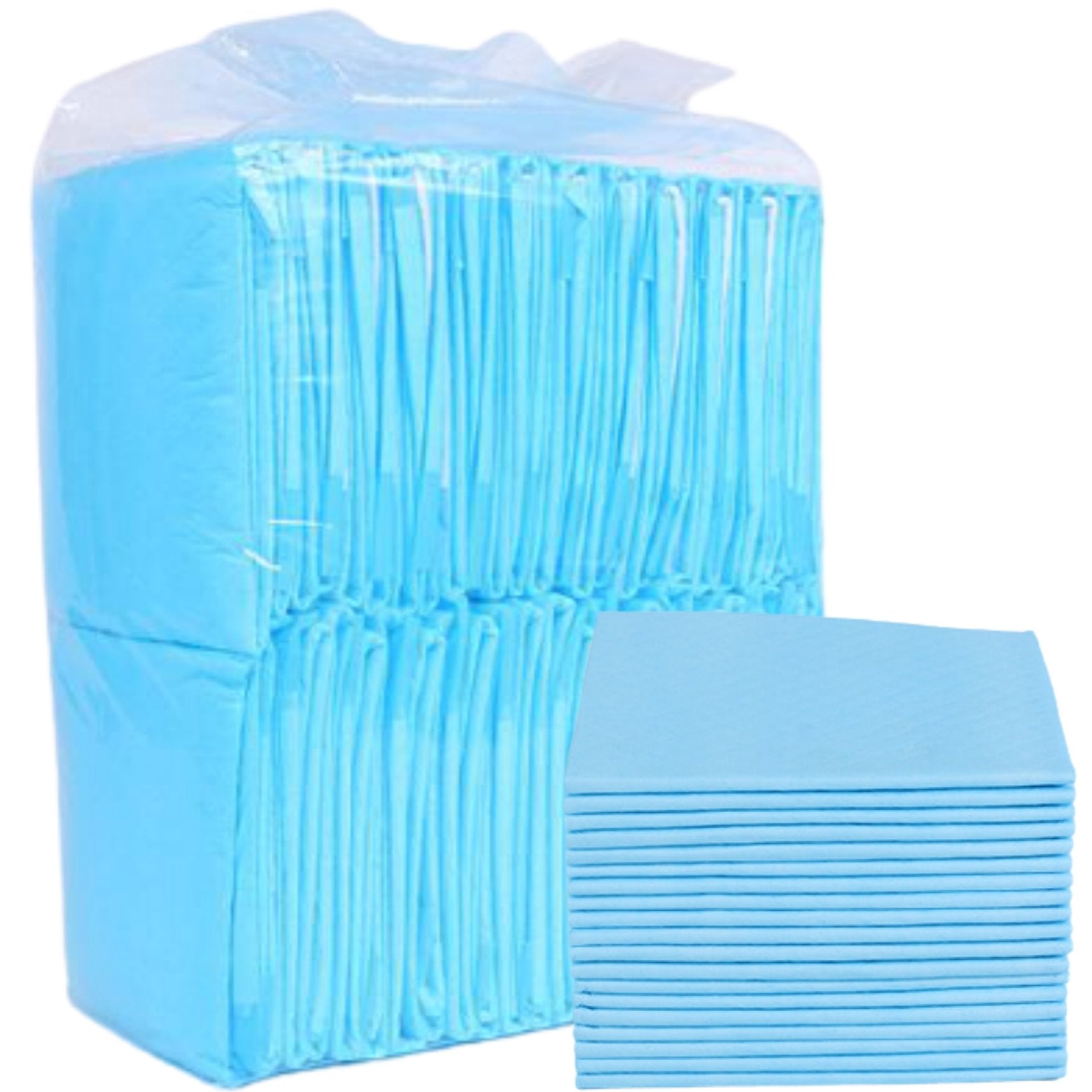Mr. Peanut’s Premium Absorbent Gel Pee Pads 23"X23", 6 Layers of Lightly Scented Protection - BIG FRENCHIES