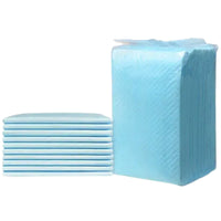 Mr. Peanut’s Premium Absorbent Gel Pee Pads 23"X23", 6 Layers of Lightly Scented Protection - BIG FRENCHIES