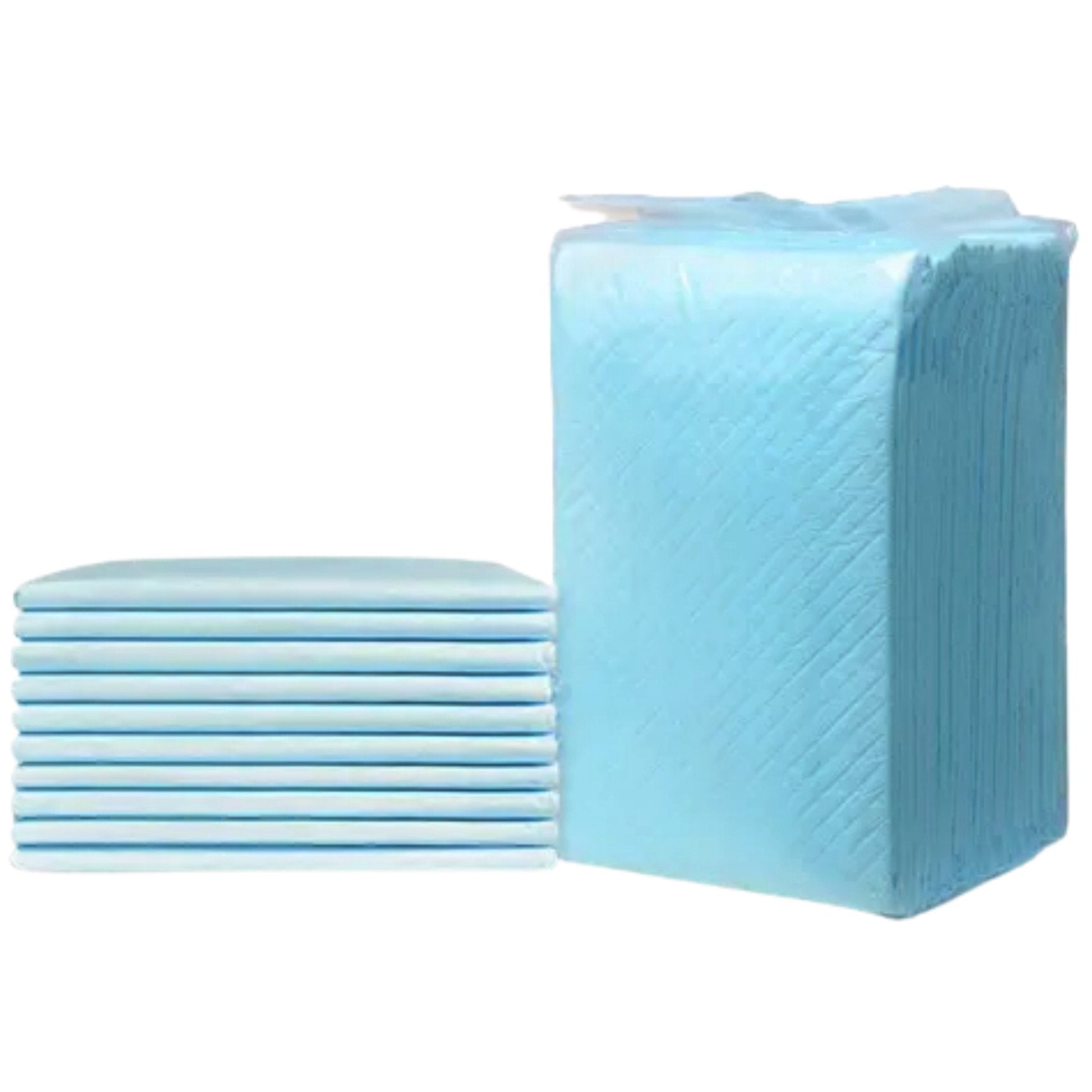 Mr. Peanut’s Premium Absorbent Gel Pee Pads 23"X23", 6 Layers of Lightly Scented Protection - BIG FRENCHIES
