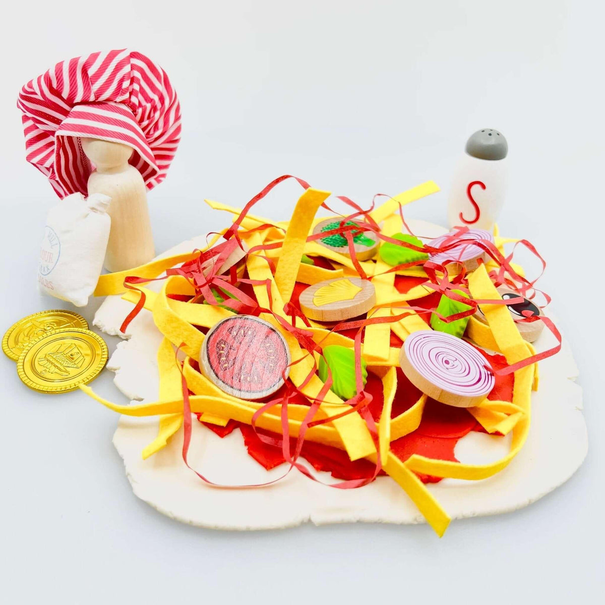 Pizza Parlor, Pizzeria Play Set with Playdough - BIG FRENCHIES
