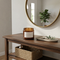 Gentle Energize - 12oz Sweet Orange and Peppermint Aromatherapy Candle