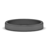 Simple Flat Wedding Band 4MM