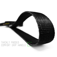 Black Dog Leash- EcoBark- Comfort Grip Padded Leash 5ft for Small and Medium Dogs - BIG FRENCHIES