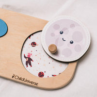 Wooden Planet Puzzle