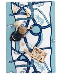 The August Rose White Shwally Playmat - BIG FRENCHIES